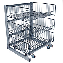 SEPARATE STAND WITH 3 BASKETS